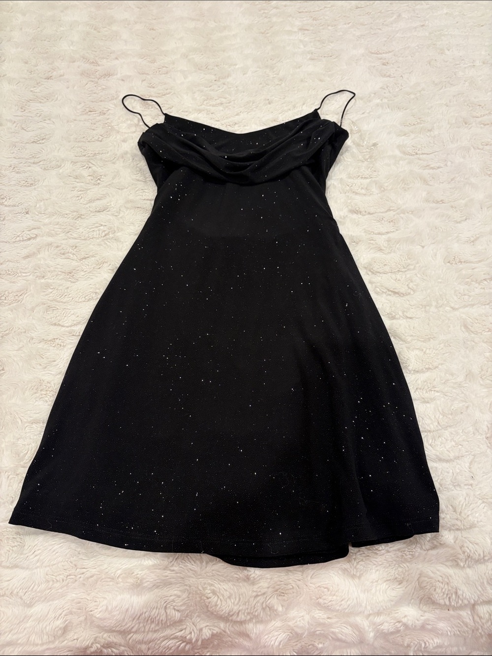 windsor black mini dress